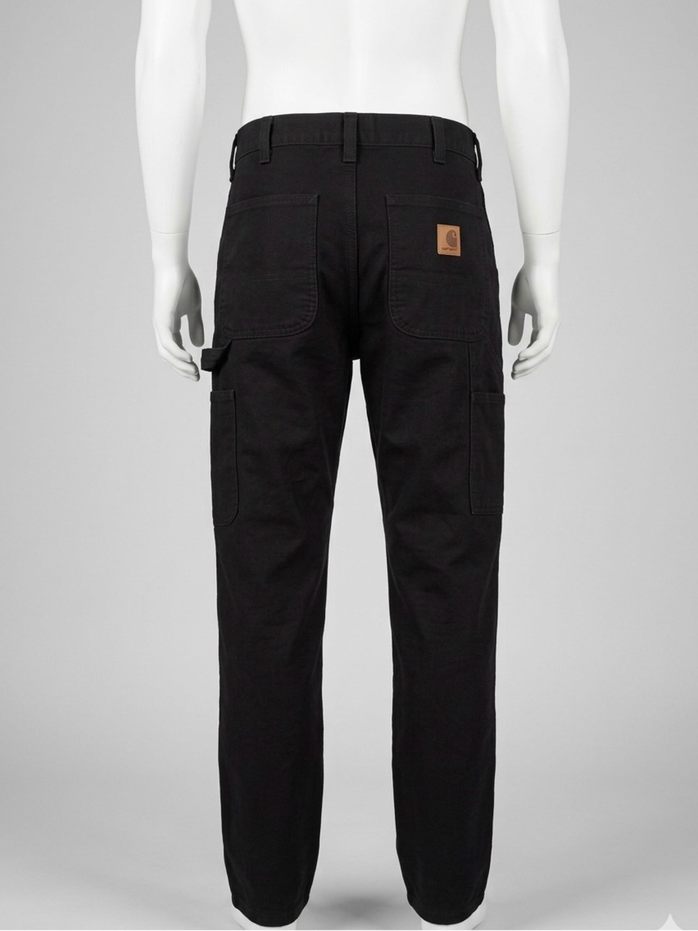 Carhartt Black Utility Work Pants Dungaree 30x32 Carpenter Workwear Streetwear